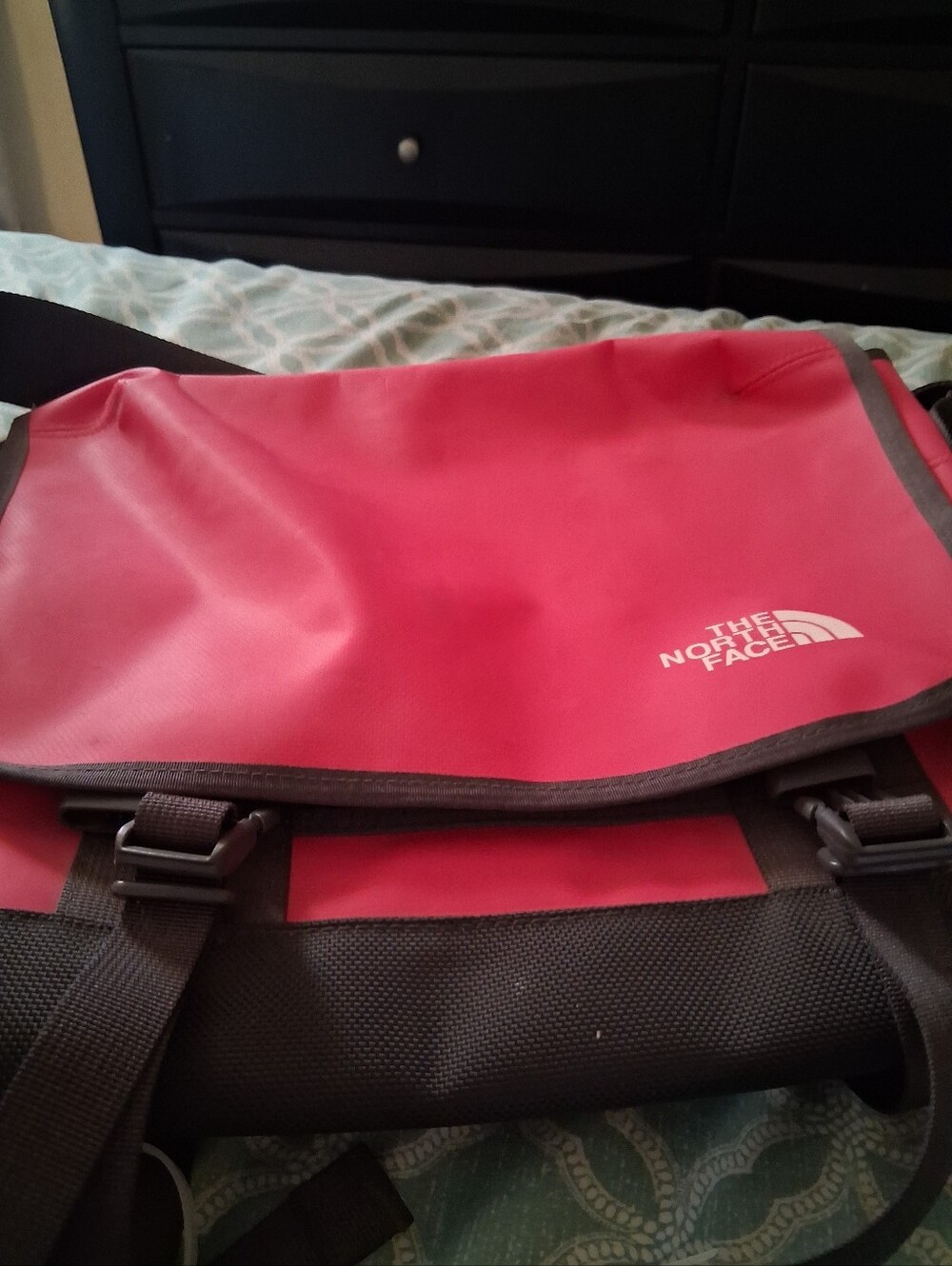 The North Face Pink Messenger Bag with Logo 16" Laptop. Back To Special. Unisex